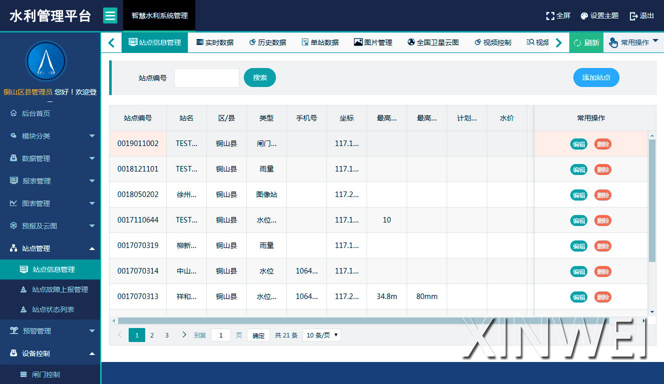 灌区信息自动化管理平台